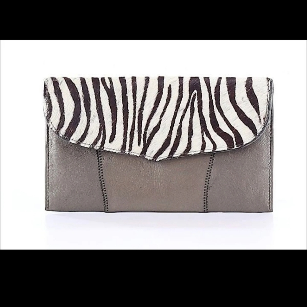 Chi by Carlos Falchi Lambskin Clutch